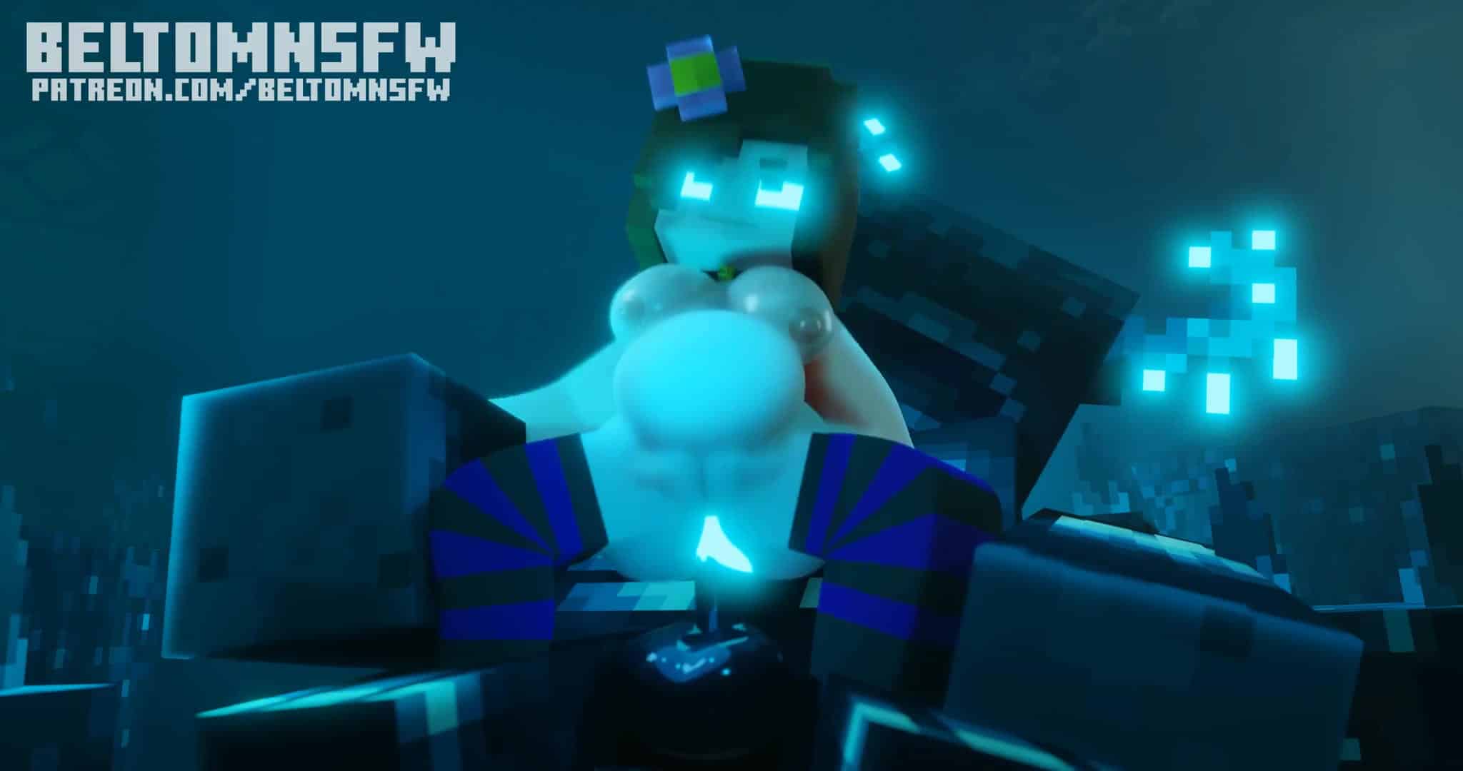 Minecraft Jenny X Warden Sex Beltomnsfw Lewd Video